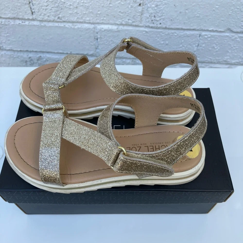 Rachel Zoe Gold Shoes